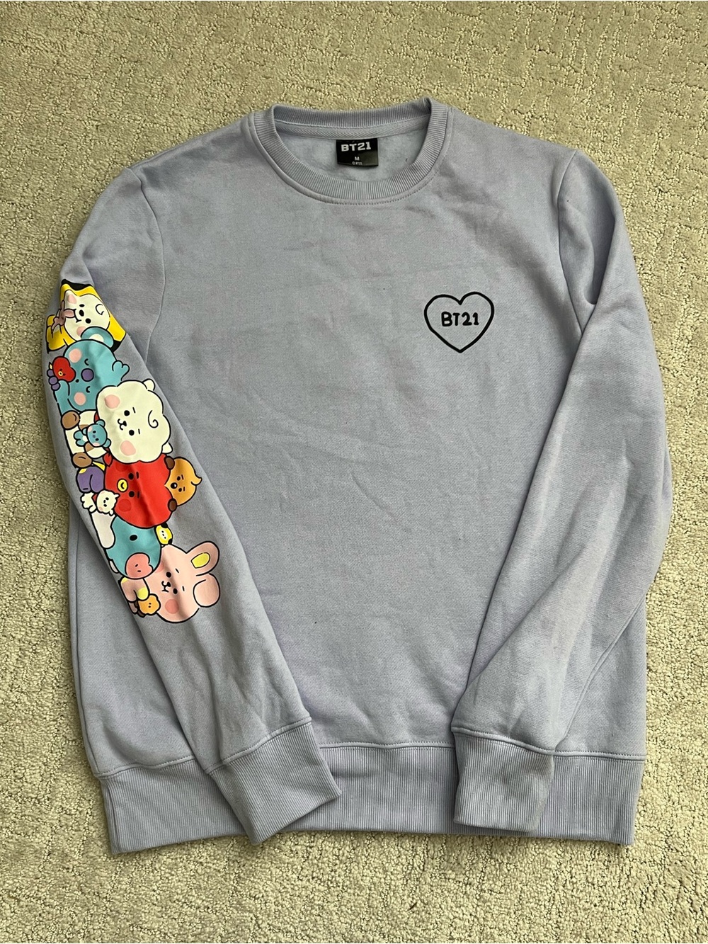 BTS bt21 sweatshirt